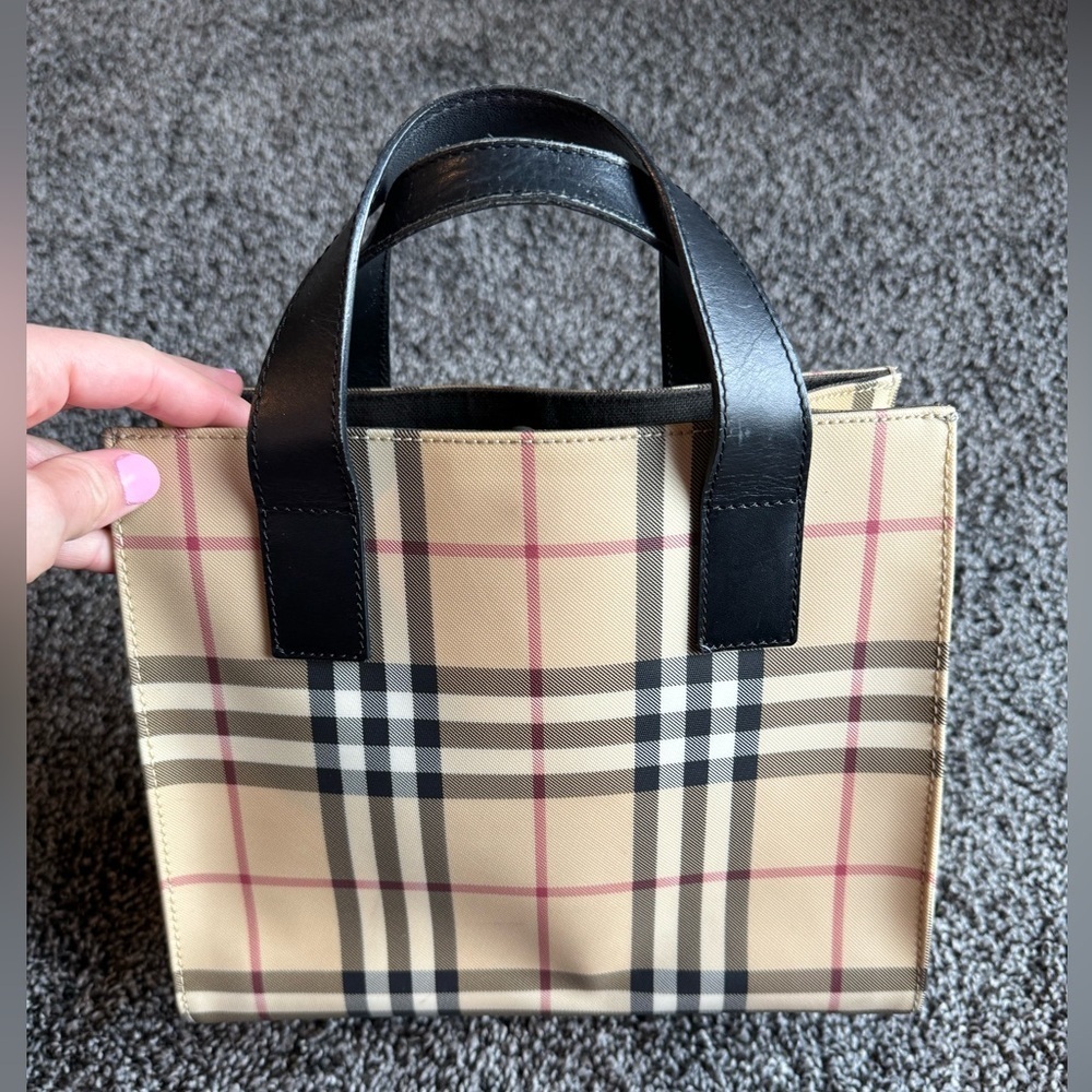 Burberry vintage small tote - Picture 2 of 14